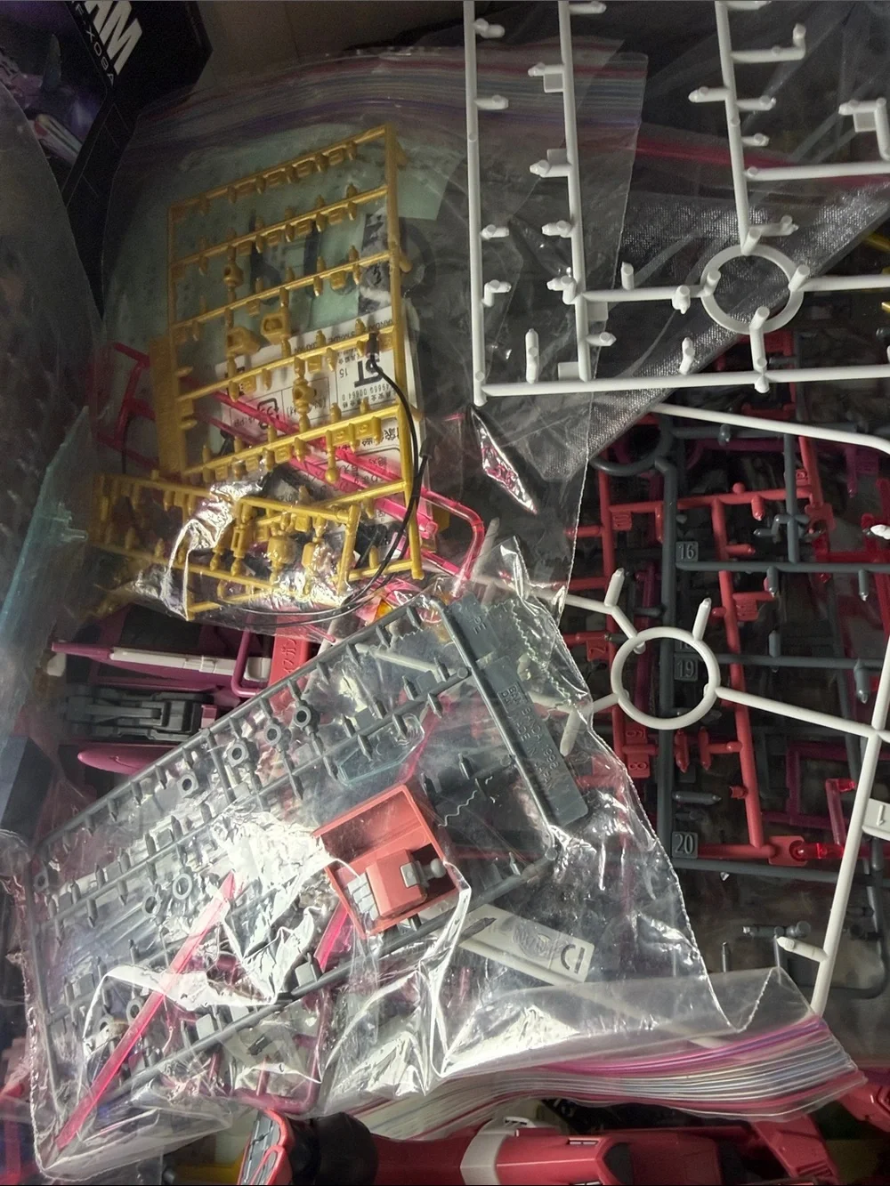 Bandai extras included